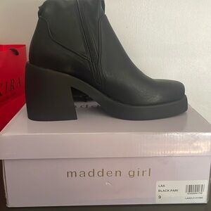 Black Knee High Boots